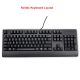 Lenovo SK-8827 00XH734 USB Wired Keyboard - NORDIC Layout - Black - SD50L80077