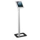 NewStar Anti-Theft Universal Tablet Floor Stand, Adjustable Height, Lockable - TABLET-S100SILVER