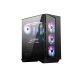 MSI MPG GUNGNIR 110R Mid Tower Gaming Computer Case ATX, micro ATX, Mini-ITX