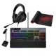 ASUS ROG DELTA S ANIMATE Headset Wired Head-band Gaming USB Type-C Black with Keyboard, Mouse Pad & Headset Stand
