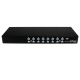 StarTech 16 Port 1U Rack Mount USB KVM Switch with OSD, 1920 x 1440 Res - Black - L7-0047