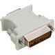 EDL Tech VGA Female To DVI 12+5 Pin Male Adapter Connector  White - N58-32M0171-EB6