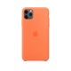 Apple iPhone 11 Pro Max MY112ZM/A Silicone Case Orange - Vitamin C