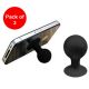 Pack of 3 Bluechip Universal Rubber Suction Ball Stand for Galaxy S6 Edge + LG4 - Bluechip- Pack of 3