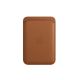 Apple iPhone Leather Magnetic Wallet with MagSafe - Saddle Brown - MHLT3ZM/A