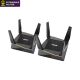 ASUS (RT-AX92U 2 Pack) AiMesh AX6100 Wireless Router Gigabit Ethernet Tri-Band Router Twin Pack - 90IG04P0-MU2020