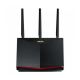 ASUS (RT-AX86U) AX5700 Wireless Dual Band Gaming Router with Mobile Game Mode 2.5G Port - 90IG05F1-MU2G10