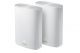 ASUS ZenWiFi AX Hybrid (XP4) (2pk White) AX1800 Routers Whole-Home Dual-band - 90IG05T0-BM9110
