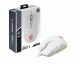 MSI CLUTCH GM11 WHITE Gaming Mouse 2-Zone RGB, upto 5000 DPI, 6 Programmable button, Symmetrical design
