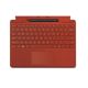 Microsoft Surface Pro X Signature Keyboard with Slim Pen 2 Red