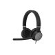 Lenovo Go On-Ear Wired Active Noise Cancelling Headset - Black