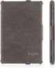 Pipetto Luxury Leather iPad Mini Case, Slim Carbon Fibre, Charcoal Grey - P026-25