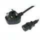 RB-250 IEC C13 to UK Mains Power Cable for PCs, Printers, Monitors and More - RB-250
