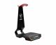 MSI HS01 Gaming Headset Stand Black with Red, Solid Metal Design, Non Slip Base - S98-0700020-CLA
