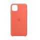 Apple Silicone Case for iPhone 11 Pro Max Mobile Phone - Clementine - MX022ZM/A