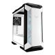 ASUS TUF Gaming GT501 White Edition case supports up to EATX with metal front panel, tempered-glass side panel, 120 mm RGB fan, 140 mm PWM fan, radiator space reserved, and USB 3.1 Gen 1 - 90DC0013-B49000