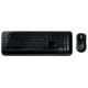 Microsoft Wireless Desktop 850 Keyboard and Mouse Set Black - PY9-00015