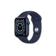 Apple Watch Series 6 3H321Z/A GPS Cellular 44mm Blue Aluminium Case Smart Watch 4G 32GB Wi-Fi - Inc: Charger + Pack 3 Straps Black / White / Grey