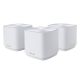 ASUS ZenWiFi XD5 AX3000 Home Mesh WiFi 6 System Dual-Band (3 Pack) - White - 90IG0750-MO3B20
