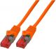 BIGtec 0.25m CAT.6 RJ45 Ethernet LAN Patch Cable DSL Cable Orange - BIG1951