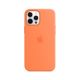 Apple Silicone Case with MagSafe (for iPhone 12 Pro Max) - Kumquat - MHL83ZM/A