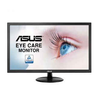 ASUS VP228DE Eye Care Monitor - 21.5 inch, Full HD, Flicker Free, Blue Light Filter, Anti Glare - 90LM01K0-B04170