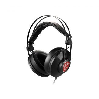 MSI H991 Wired Over-Ear Gaming Headset with Microphone Self-Adjusting Virtual 7.1 Surround Sound Intelligent Vibration System - S37-21000A1-V33