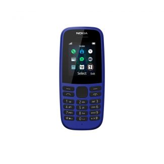 Nokia 105 (2019 edition) 1.77-Inch UK SIM Free Feature Phone (Single SIM), Blue