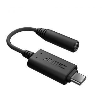 ASUS AI Noise-Canceling Mic Adapter with USB-C to 3.5mm Connection Delivers - 90YH02L1-B2UA00