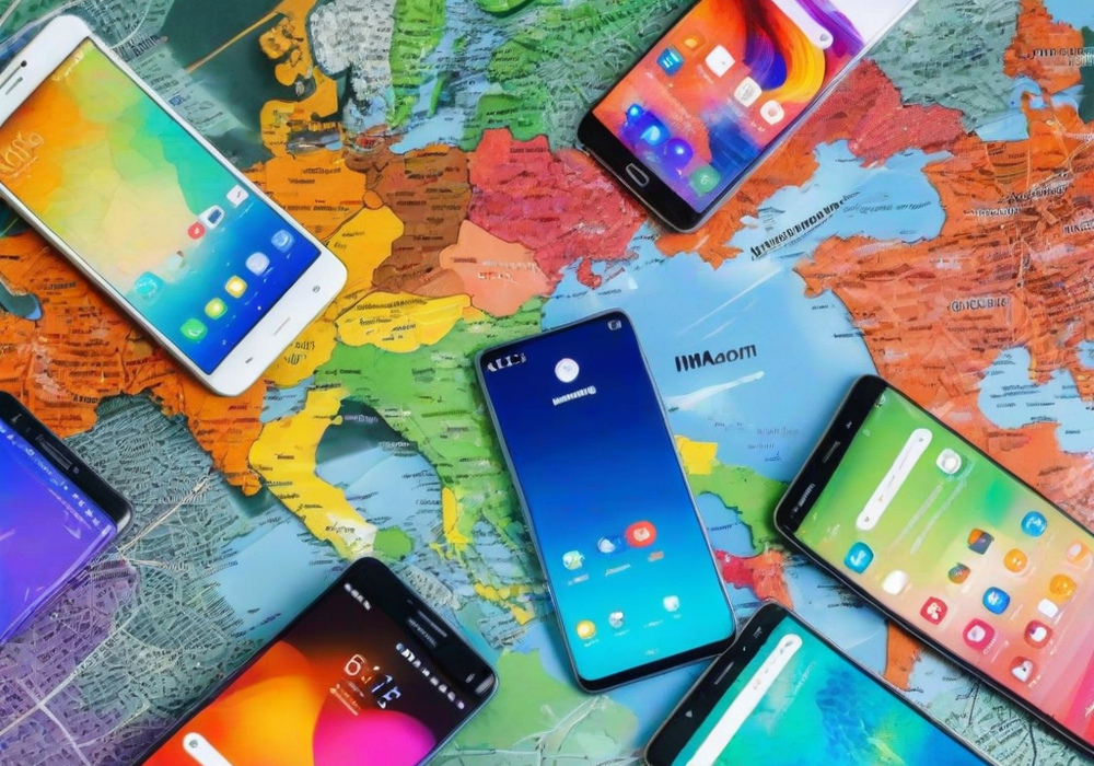 Smartphone Showdown: Battle for Dominance in Europe's Tech Arena